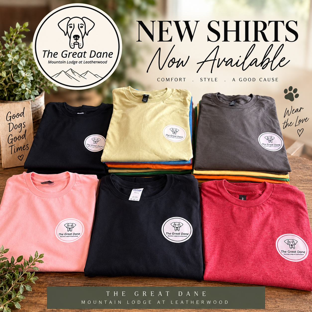 The Great Dane logo